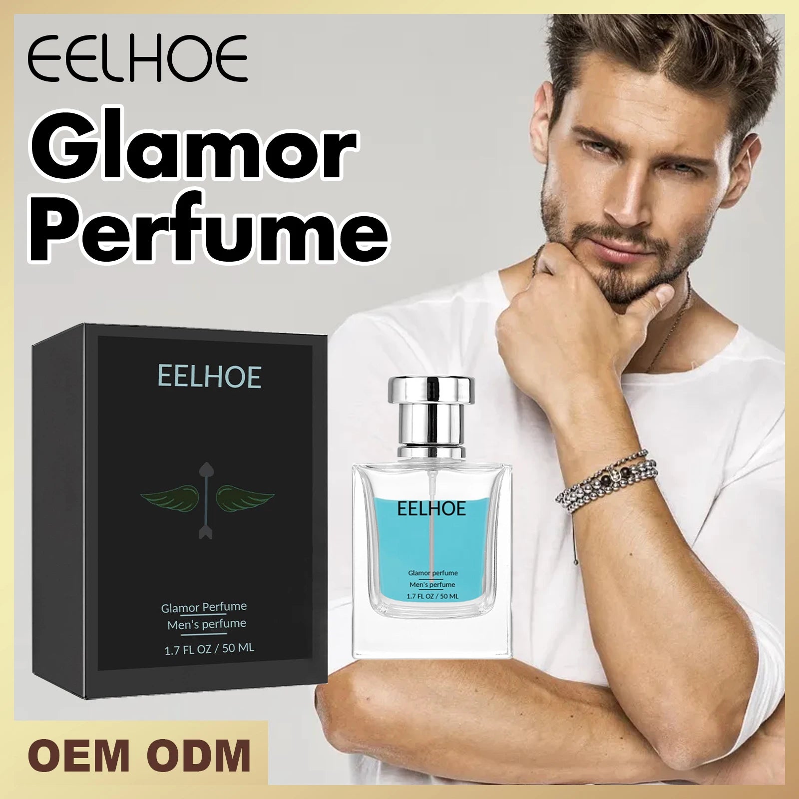 EELHOE Pheromone Perfume Spray Fresh Long Lasting Portable Charming Perfume Natural Mild Fragrance Easy to Carry 1.7 OZ