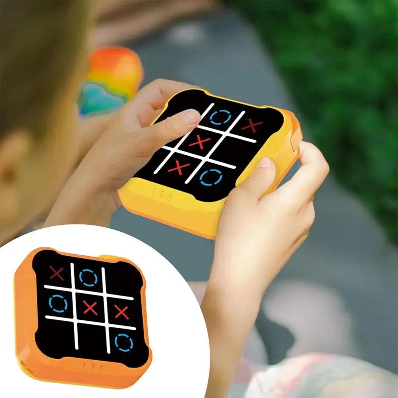 Multifunctional Electronic Tic-Tac-Toe Board Board Games Montessori Puzzle Table Game Chess Chess Set Portable For Adults Kids