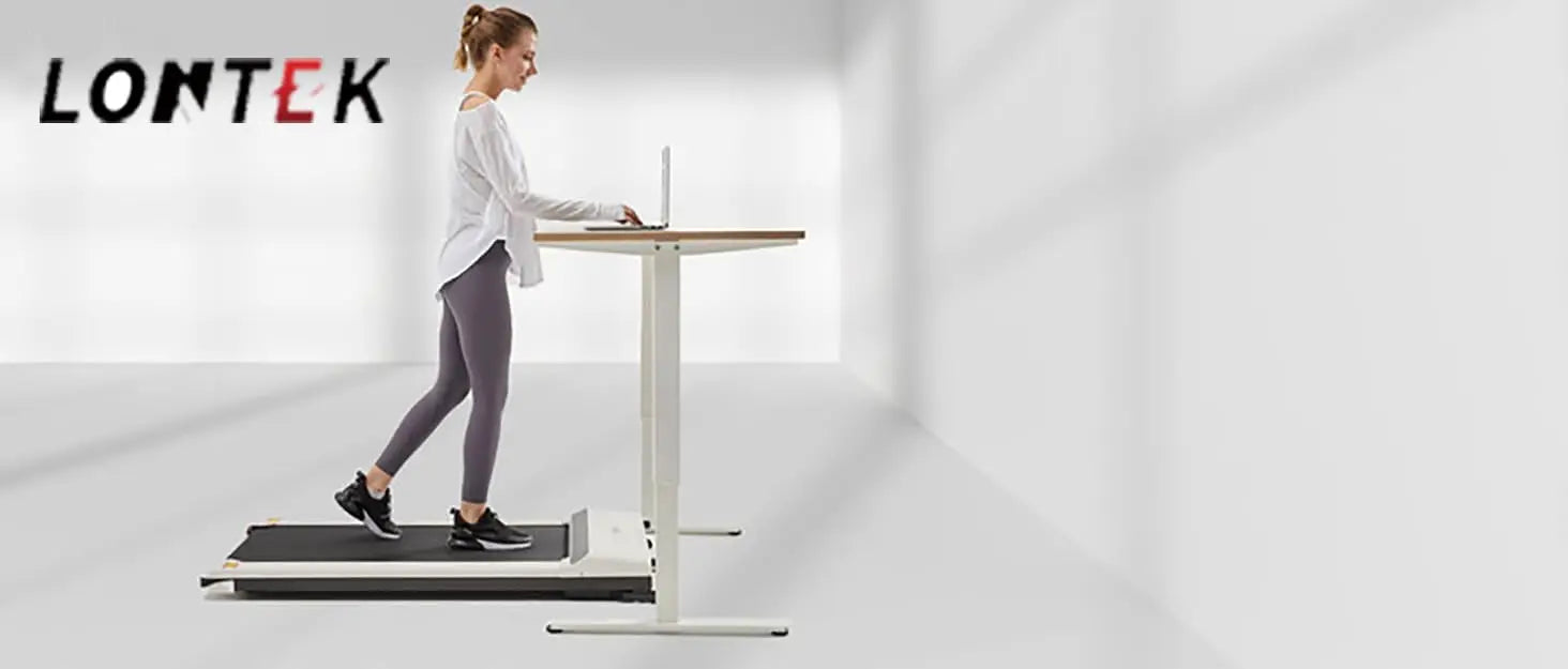 3.0HP Quiet Brushless Folding Treadmill with Heart Rate Sensor, Dual Cushion System, 300lbs Weight Capacity