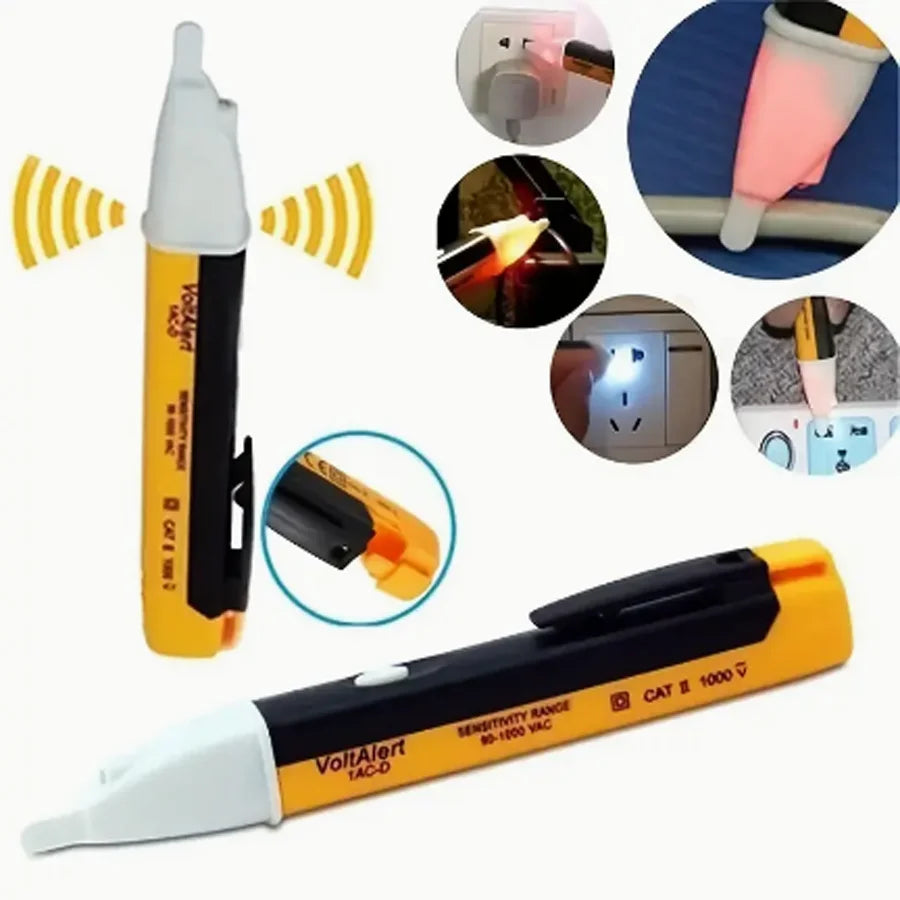 Car Voltage Detection Pen Digital Multifunctional Non-Contact Test Pen with Electronic Display-Accurate and Easy to Use